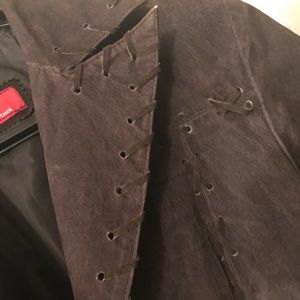 Genuine suede jacket
